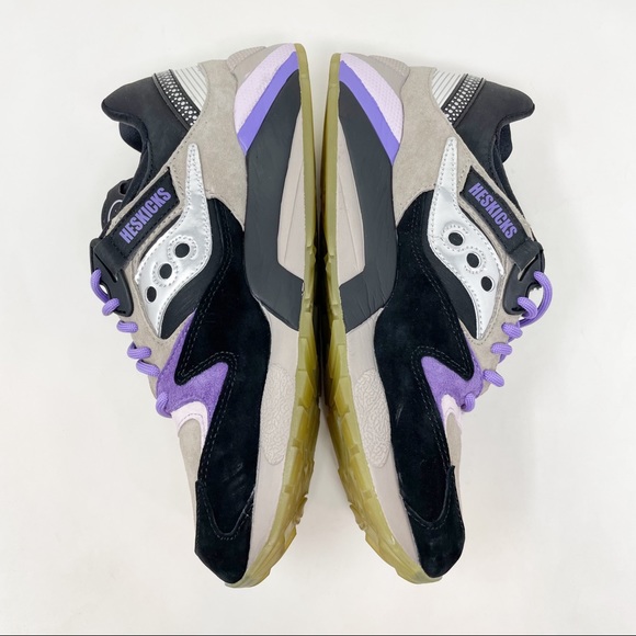 Saucony Grid 9000 X Heskicks Originators 1 Of 100 Pairs Made S70378-2 Mens Sz 9 - Picture 6 of 8